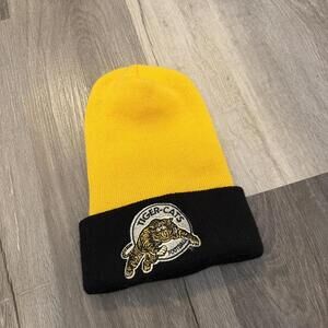 Vintage Hamilton tiger cats starter cuffed beanie 90s OS